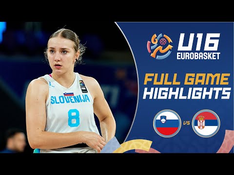 Quarter-Finals: Slovenia 🇸🇮 vs Serbia 🇷🇸 | Highlights | FIBA U16 Women's EuroBasket 2025