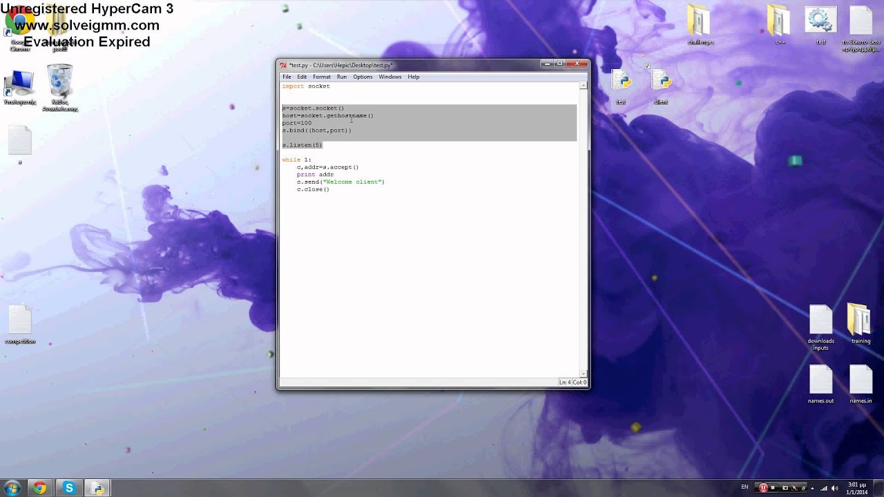 Python Sockets (1) - YouTube