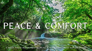 God's Peace & Comfort:: Instrumental Worship, Prayer Music with Nature Scene🌿Divine Melodies