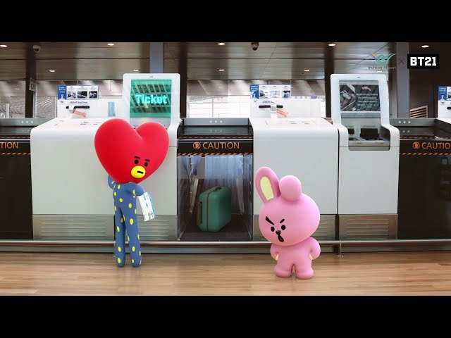 [ Incheon Airport x BT21 ] #SMART class=