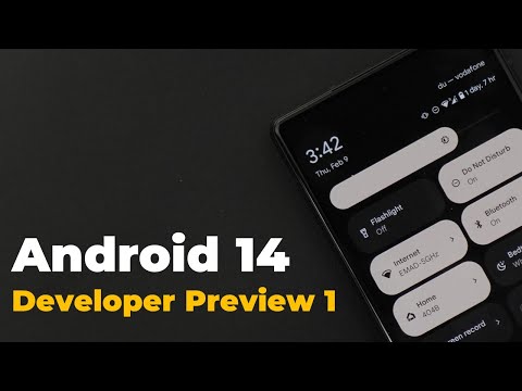 Android 14 Developer Preview 1 - What's New?