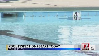 Pool inspections to start as weather warms up