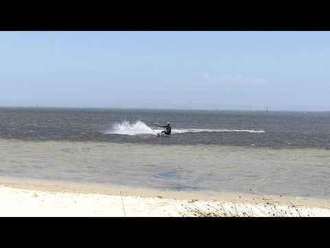 Kitesurfing video