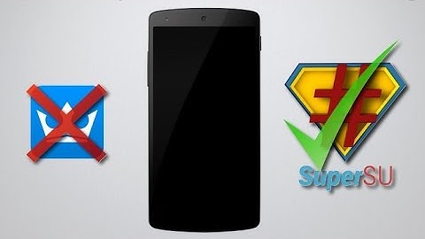 How to replace kingroot to superuser