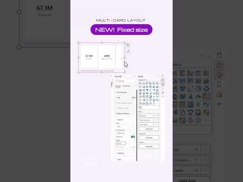 New in April 2026 Update! Fixed size for KPI Cards