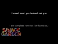 Savage Garden + I knew I Loved You + Lyrics/HD