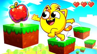 eat fruits yes yes minecraft challenge kids songs nursery