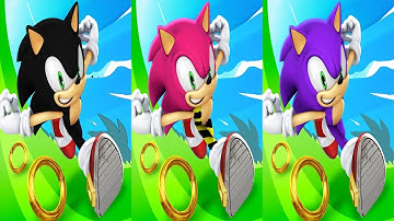 Sonic Dash - SHADOW VS CHARMY VS ESPIO