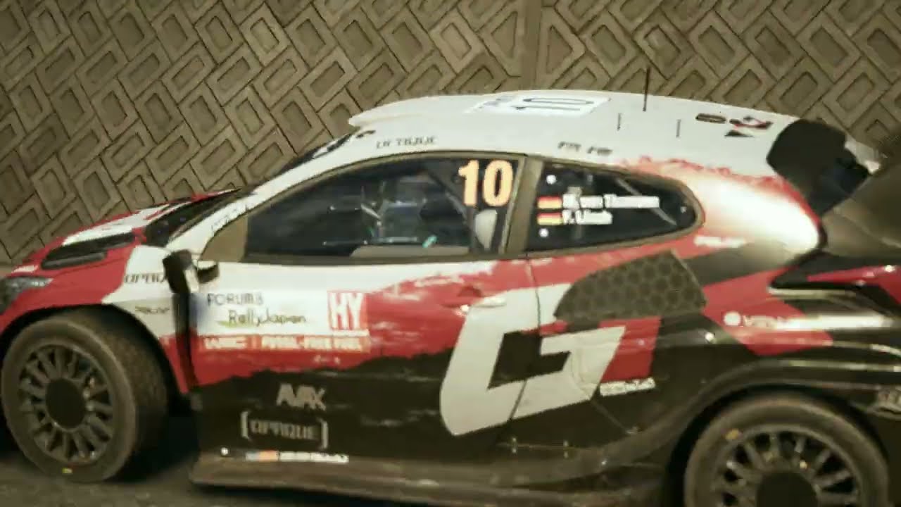 EA WR - Rally Japan with the Toyota GR Yaris Rally1 2026 livery
