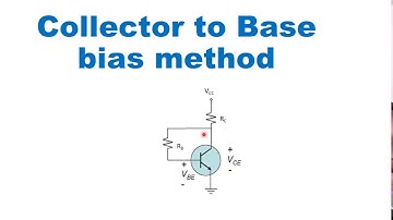 Collector to base bias method of Stabilization in English