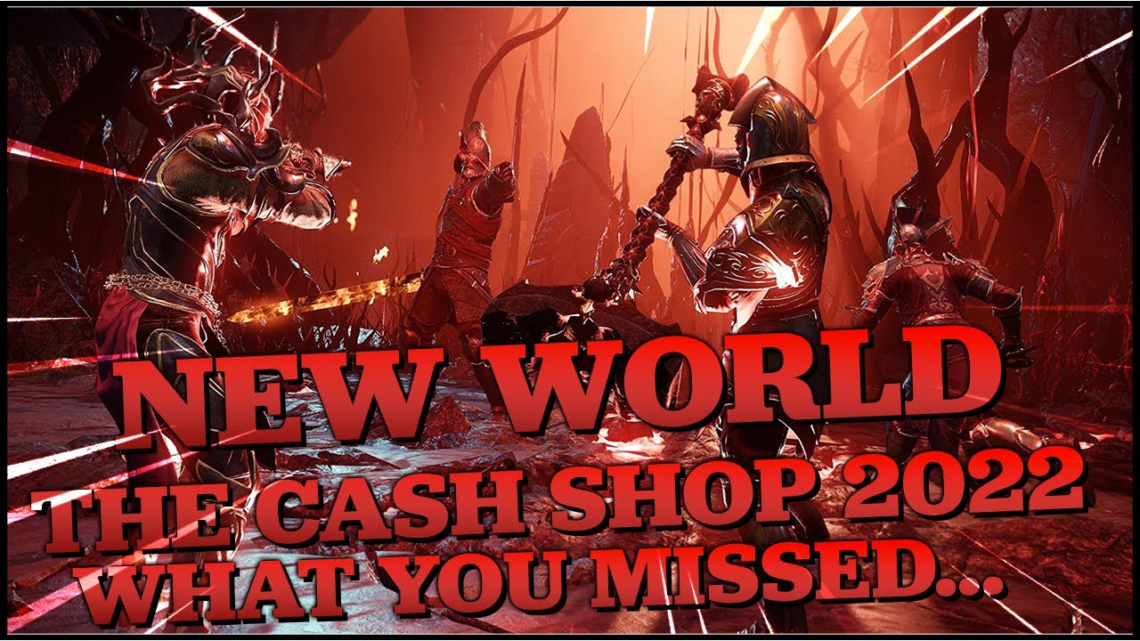 Something Nobody Told You About New World 2022 Potential Cash Shop Plans (MTX, QoL, Amazon Games)