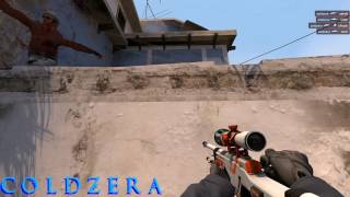 CS:GO shockwave and coldzera - jumping awp no scope 2 kills