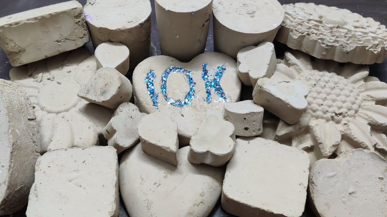 Part2 -10K Celebration Video | Mud Dirt Dry & Water Crumbling+ Mud Pouring+ Paste Play ~ DESCRIPTION