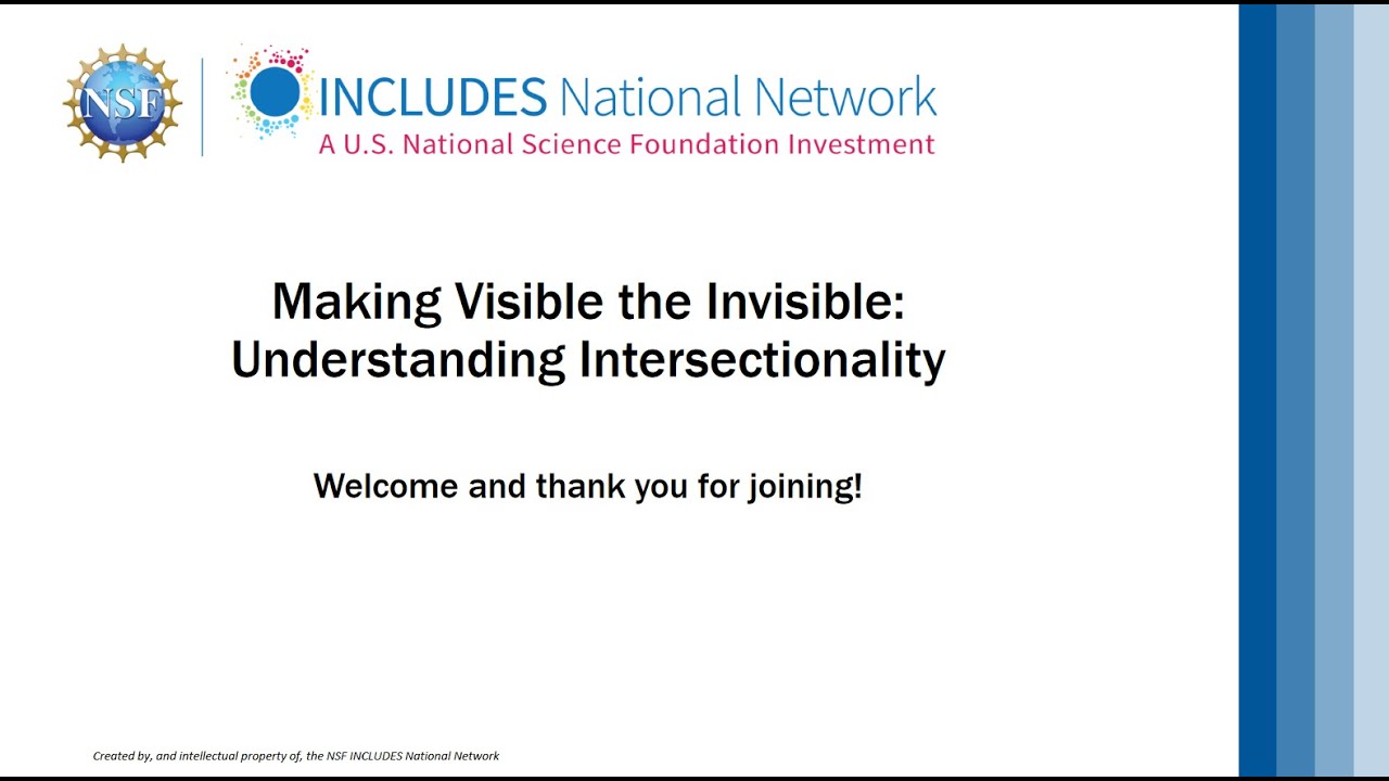 Making Visible the Invisible: Understanding Intersectionality - YouTube
