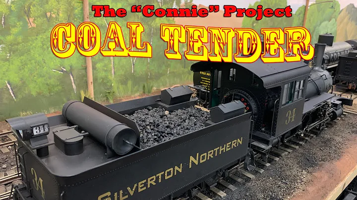 Coal Tender with Air Tank for the Silverton Northe...