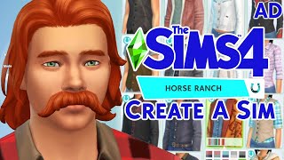 All the new items in Create a Sim for Horse Ranch!