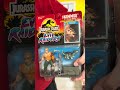 Vintage Jurassic Park figures on card!