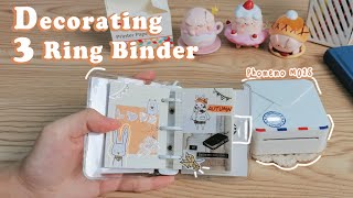 Phomemo Bullet Journal丨Making Autumn Journal 3-Ring Mini Binder With Phomemo M02S Thermal Printer