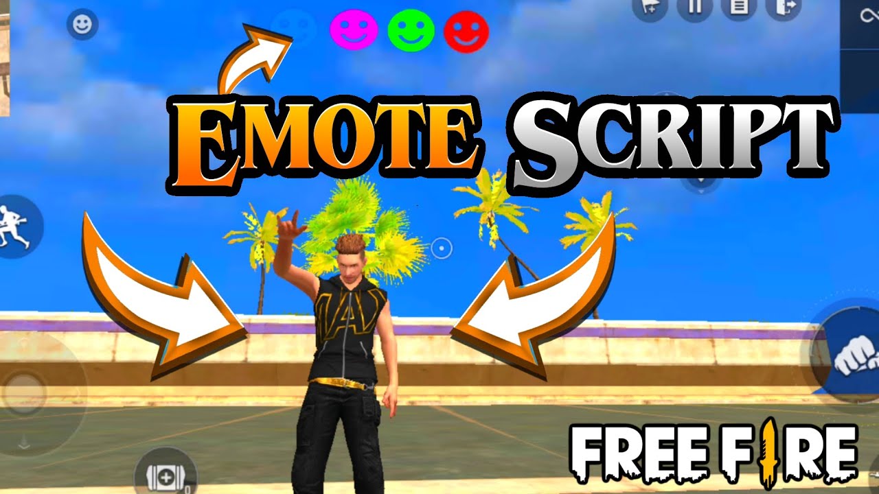[TUTORIAL] 👑 SCRIPT DE EMOTES ATUALIZADO 👑 FREE FIRE CRAFTLAND 👑 - YouTube