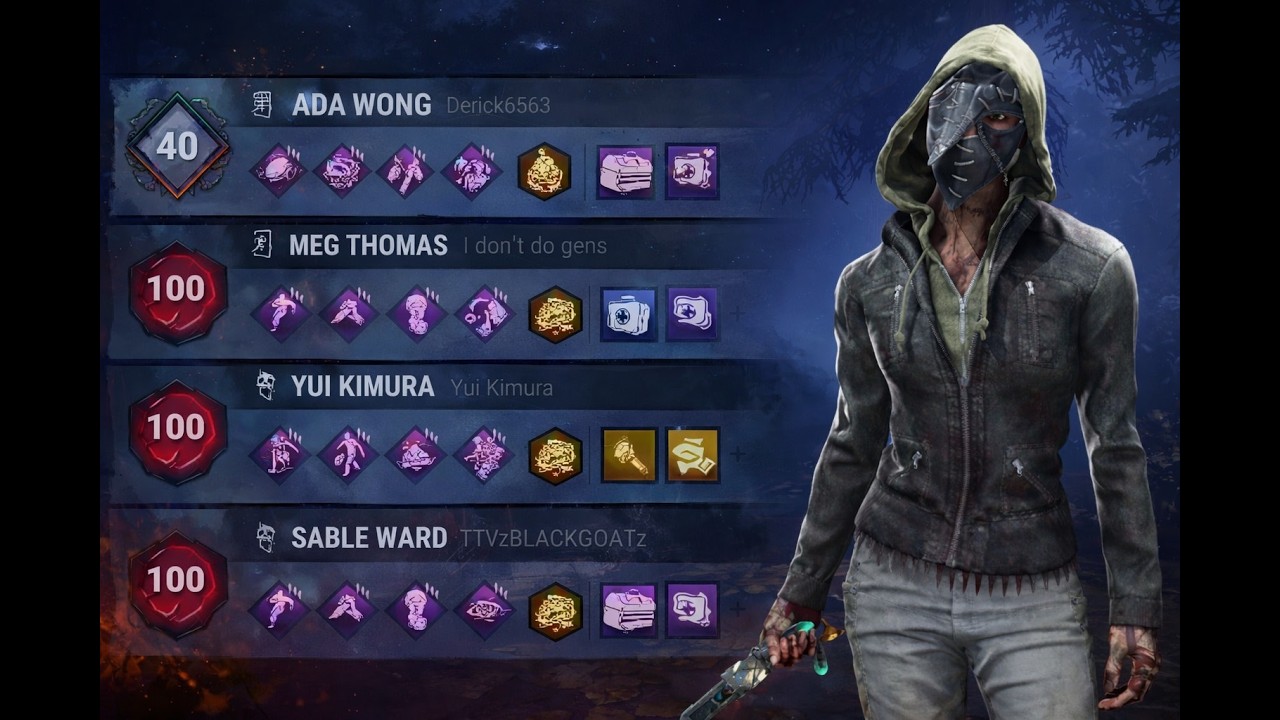 Hard match with my P100 legion | Dead by Daylight - YouTube
