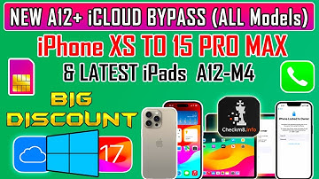 ❤️😍NEW iCloud Bypass Windows with Sim/Signal New iPads/iPhone XS -16 Pro Max iOS 26/18 Checkm8 Tools