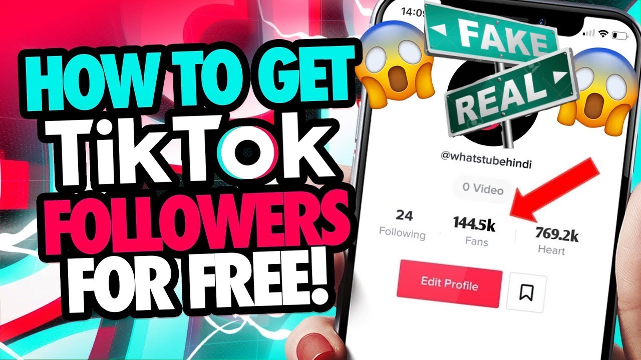 HOW TO GET TIKTOK FOLLOWERS FOR FREE - YouTube