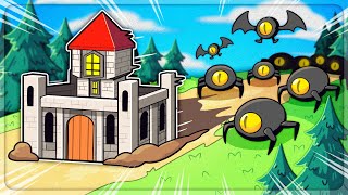Defending my MOVING CASTLE from millions of enemies