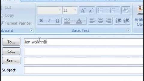 How to send a carbon copy CC of an email message