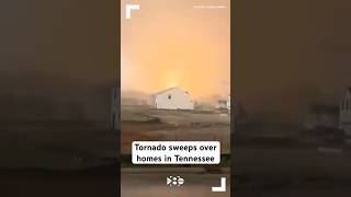 Tornado sweeps over homes in Tennessee