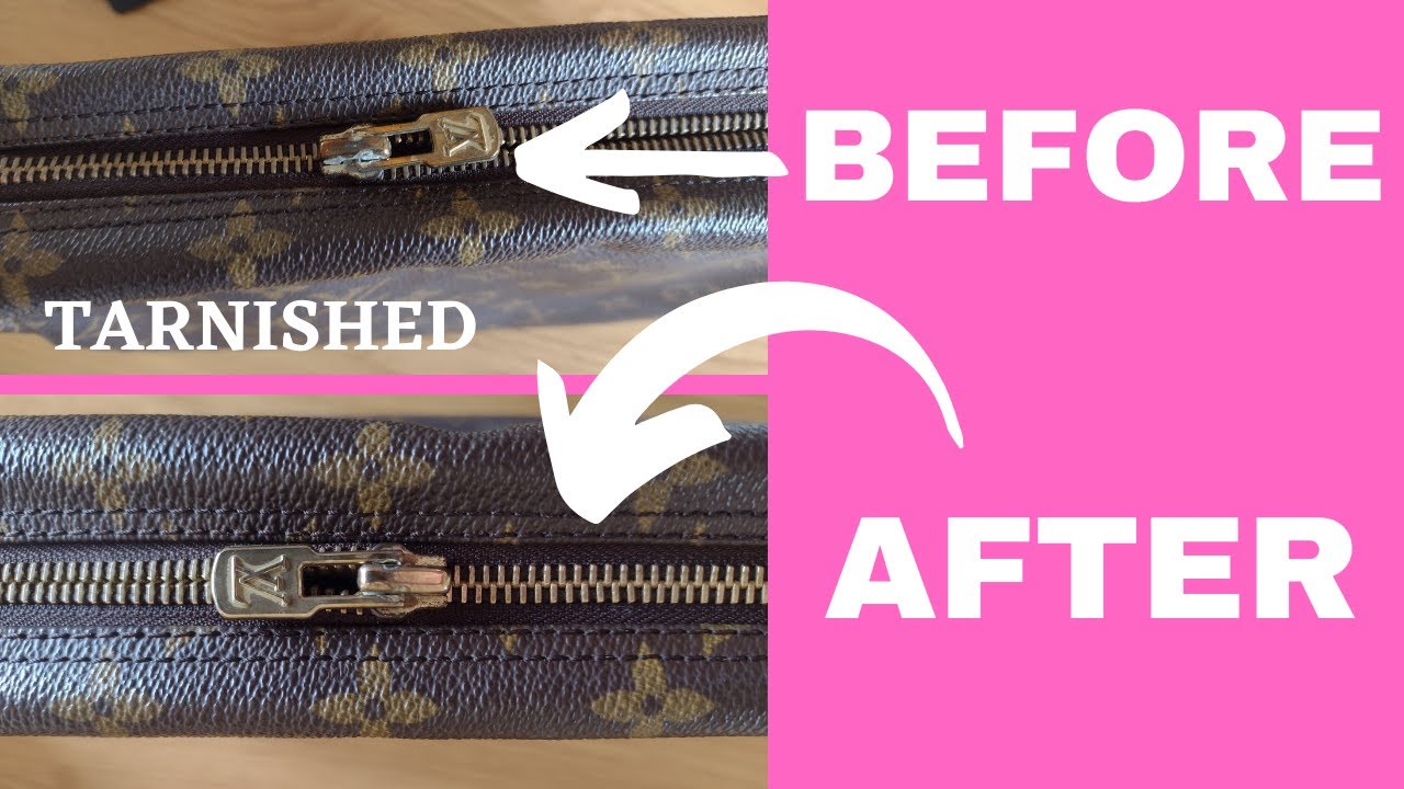 Brasso on #LouisVuitton Hardware #bougieonabudget #howto 