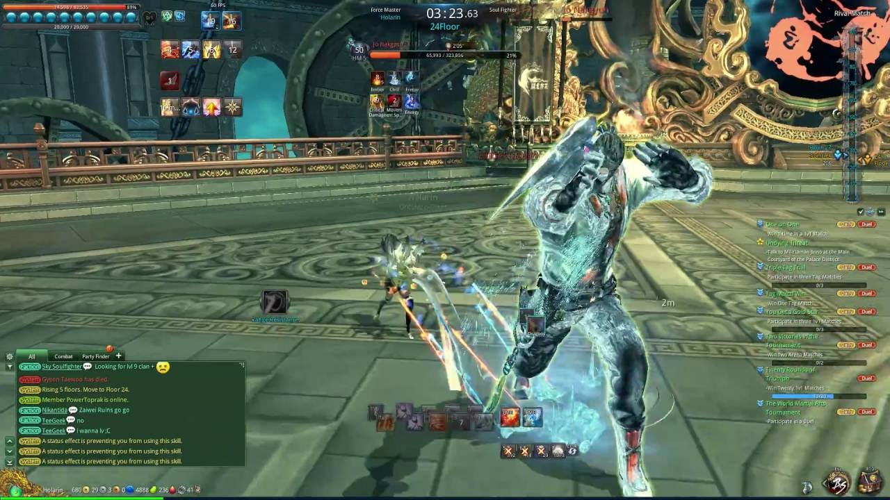 Blade and Soul EU. Tower of Infinity: Soul Fighter - YouTube