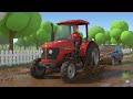 Whells on the Tractor || Fun tractor version || 137 Seconds | Crocomix Kids TV