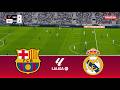BARCELONA vs REAL MADRID - LA LIGA 2026 | El Clasico Full Match | Pes 21 Gameplay