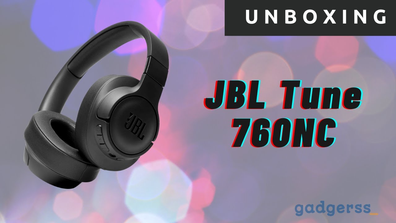 Unboxing en español de los JBL Tune 760NC 