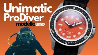 Unimatic Modello Uno Pro Diver | Orange Dial Spotlight, First Impressions & Full Feature Breakdown
