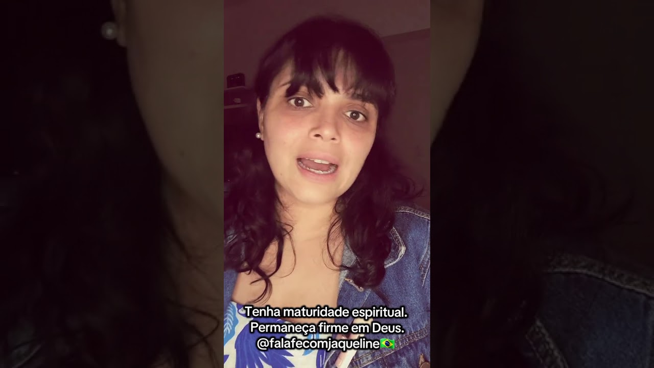 🌿 Tenha maturidade espiritual.