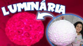 Fiz Uma Luminária Com R 20,00 - Tutorial Da Gambiarra