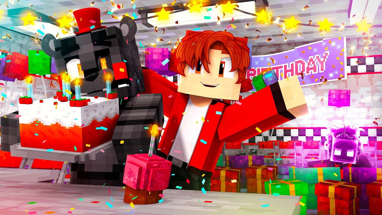 HAPPY BIRTHDAY LEFTY in Minecraft FNAF