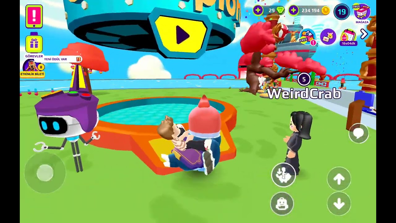 Bugün parkur yaptık ve pet takas ettik#takas#oyun#pkxd