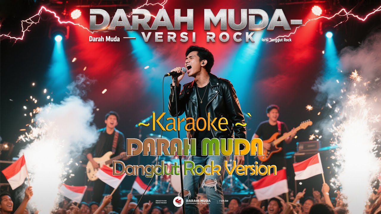 Darah Muda Karaoke Rock Version | Lagu Rhoma Irama Tanpa Vocal | Dangdut Rock Gahar