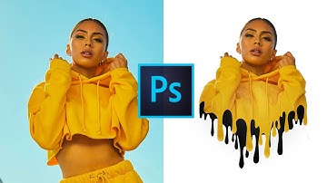 DrippIng Effect | Photoshop 2020 tutorial | splatter effect  Photo Editing