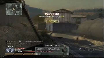 MW2 Amazing Throwing Knife Kill