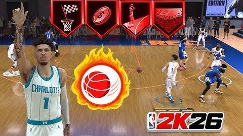 This 99 pass Lamelo Ball Build Unstoppable in Random Rec NBA 2k26 