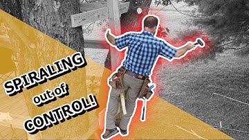 #115 Dad Builds Spiral Staircase in a TREEHOUSE!