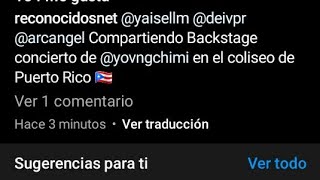 yaisellm deivpr arcangel conpartiendo  backstage concierto de yovngchimi en el choloseo