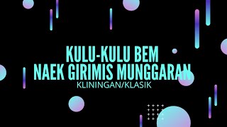 Kulukulu Bem Naek Girimis Munggaran Vokal Manianailadeden Dr