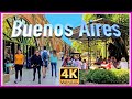 4k WALK Buenos Aires PALERMO [ Argentina ] 4k video SLOW TV
