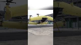 Our tilt wing validation aircraft successfully conducted the hovering       flying car #video