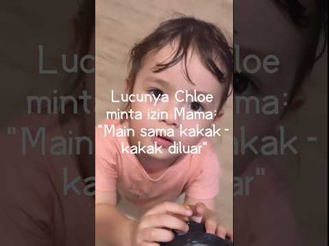 Chloe mau main sama kakak-kakak diluar #chloe #asmirandah #jonasrivanno #shorts #short #baby