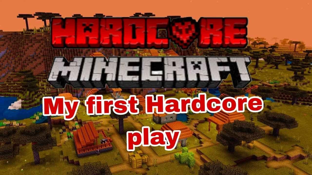 I Played Hardcore Minecraft For The First Time And This Happened - YouTube